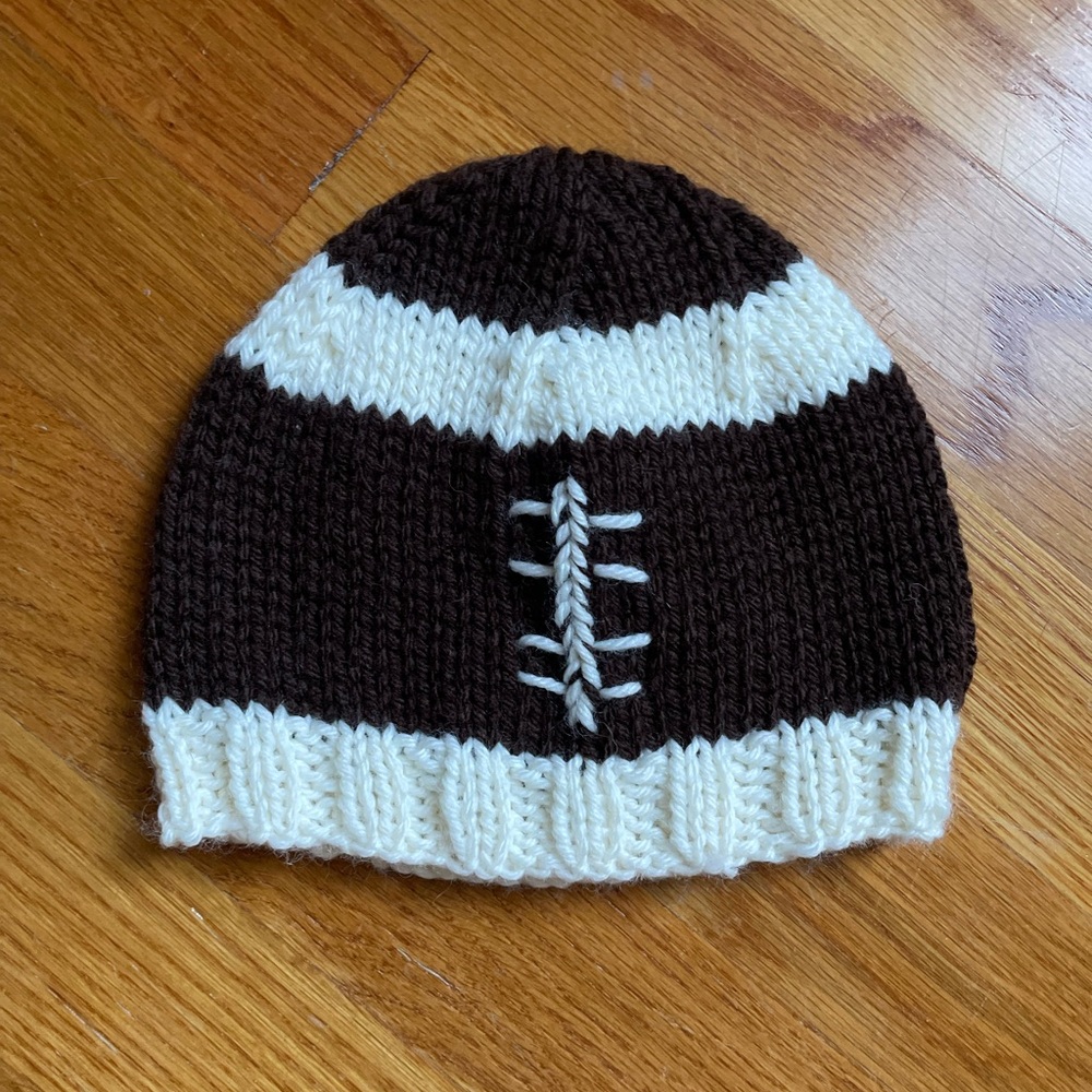 Baby football hat